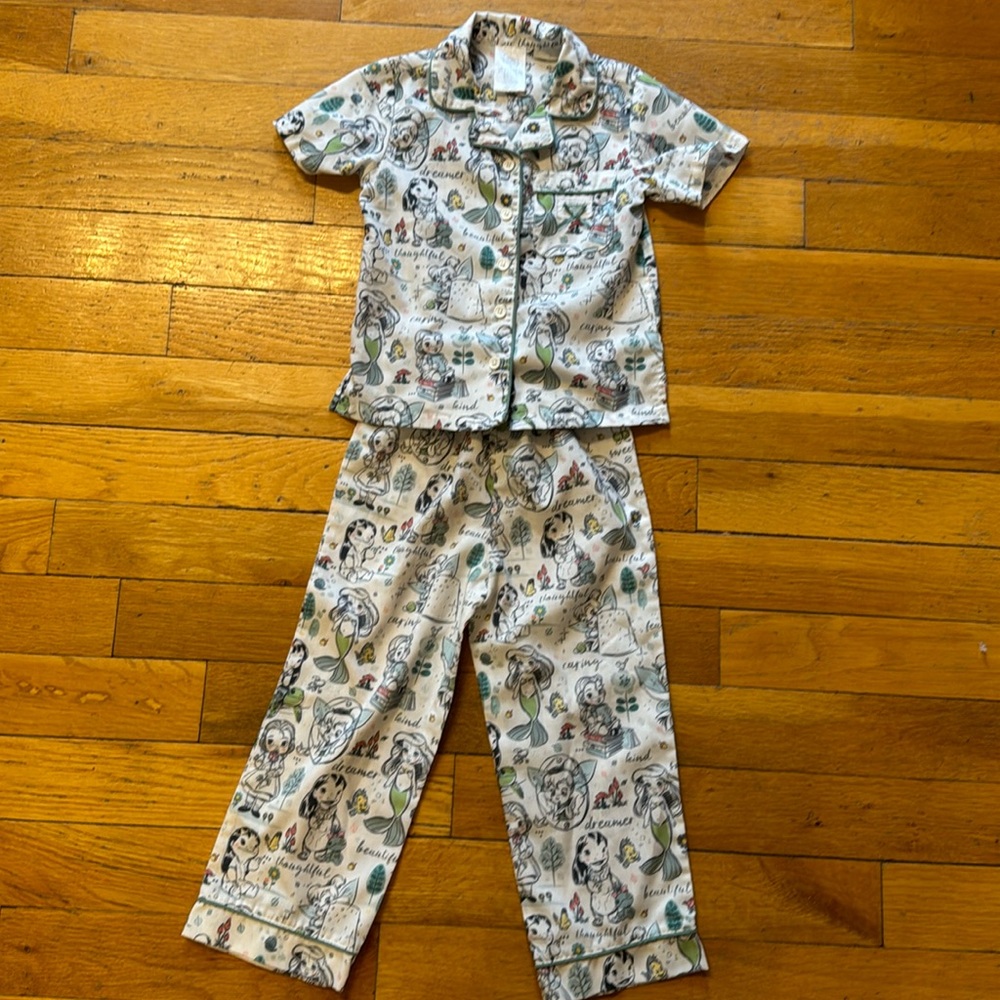 Disney Animators Collection - Girls PJs - Size 4